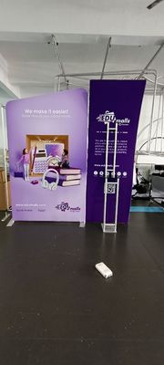 Szybka konfiguracja Aluminiowe wyświetlacze targowe 3x6 10x20 Przenośne stojaki wystawowe