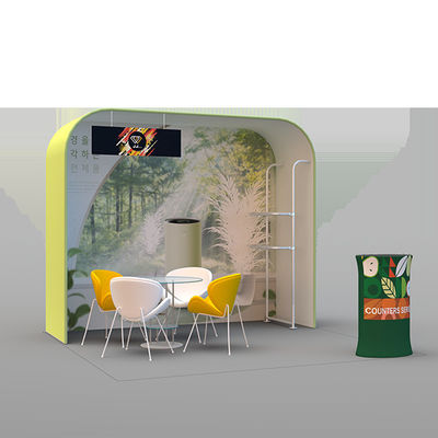 12ft 3D Backwalls Stojak wystawowy Lekkie banery ekspozycyjne 10x20