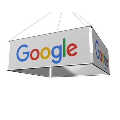 72 &quot;X 36&quot; Light EZ Tube Square Hanging Banner Targi Wiszący znak 40 Ibs