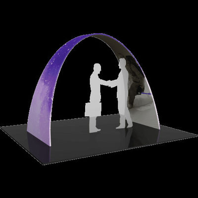 EZ Tube Arch Tension Tkanina Balloon Arch Stand Okrągły metalowy wyświetlacz tła