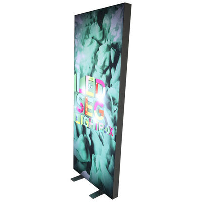 150g 160g Reklama SEG Light Box Łatwa konfiguracja Rama aluminiowa Tło 60 mm
