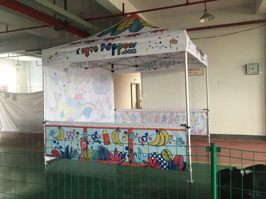 Namiot z baldachimem na zewnątrz 3x4,5 m Składana altana wyskakująca do reklamy