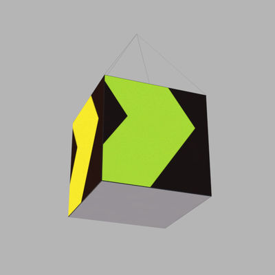 Overhead Circle Pop Up Wystawa Sufitowy wiszący baner reklamowy