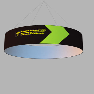 4FT X 1FT Pop Up Wystawa Wystawa Jednostronna tkanina Malowanie sufitu Wiszący znak