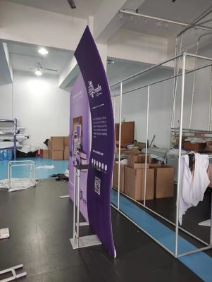 30 X 40 Składany składany wyświetlacz targowy Champs 20x20 Wynajem stoiska targowego
