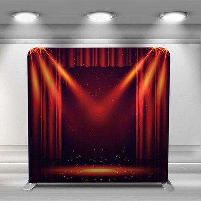 8x8 Photo Booth Backdrops Poszewka na poduszkę Tkanina naciągowa Elastyczna tkanina Wyświetlacz