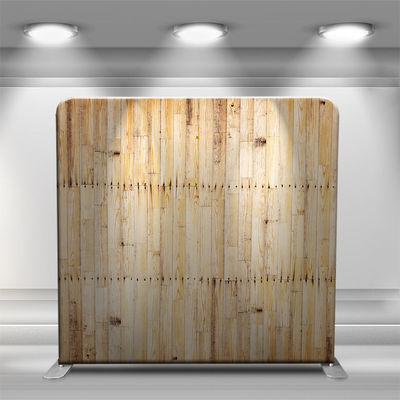 Stojak ślubny Aluminiowa tkanina naciągowa Photo Booth Tło 8 stóp
